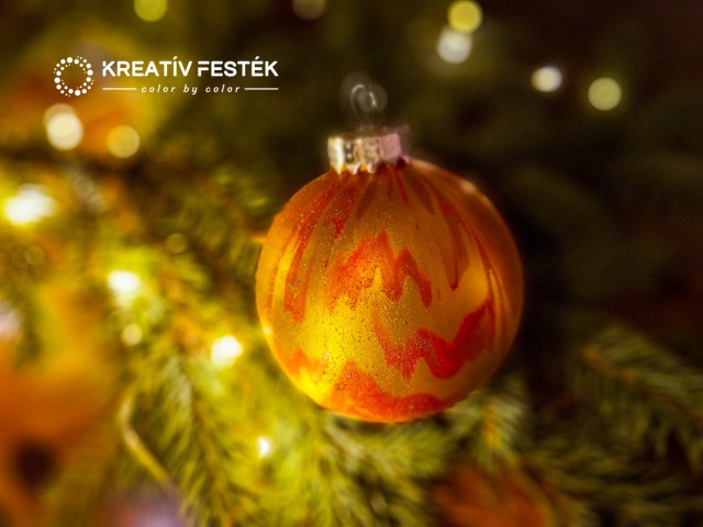 DIY karácsonyi gömbdíszek, ahogyan mi készítjük