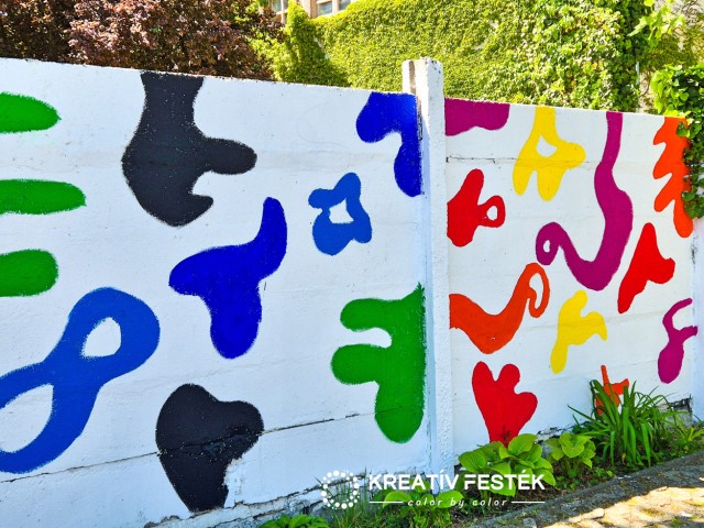 Kreatív kerítés Deko Art-al